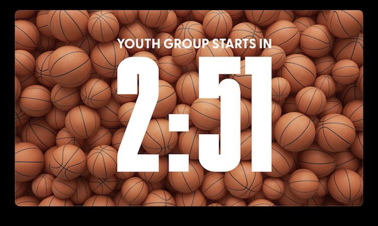 Basketball Motion 5 Minute Countdown